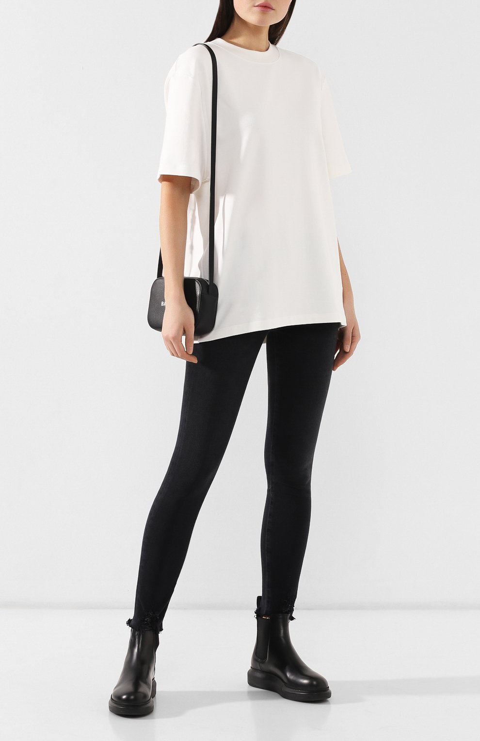 Футболка из смеси хлопка и вискозы ALEXANDERWANG.T, арт. 4CC2191069, фото 2
