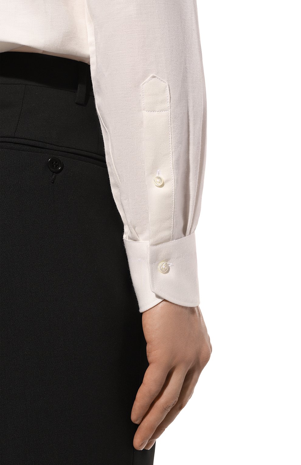 Рубашка изо льна и хлопка CANALI, арт. 7A1/GD03158, фото 6