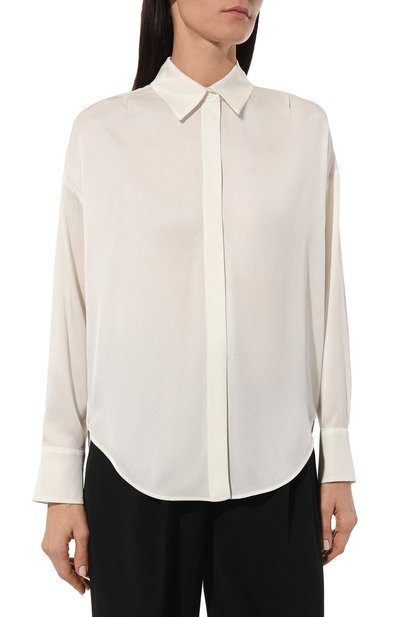 Атласная блузка LORENA ANTONIAZZI, арт. CA01AP/3612, фото 3