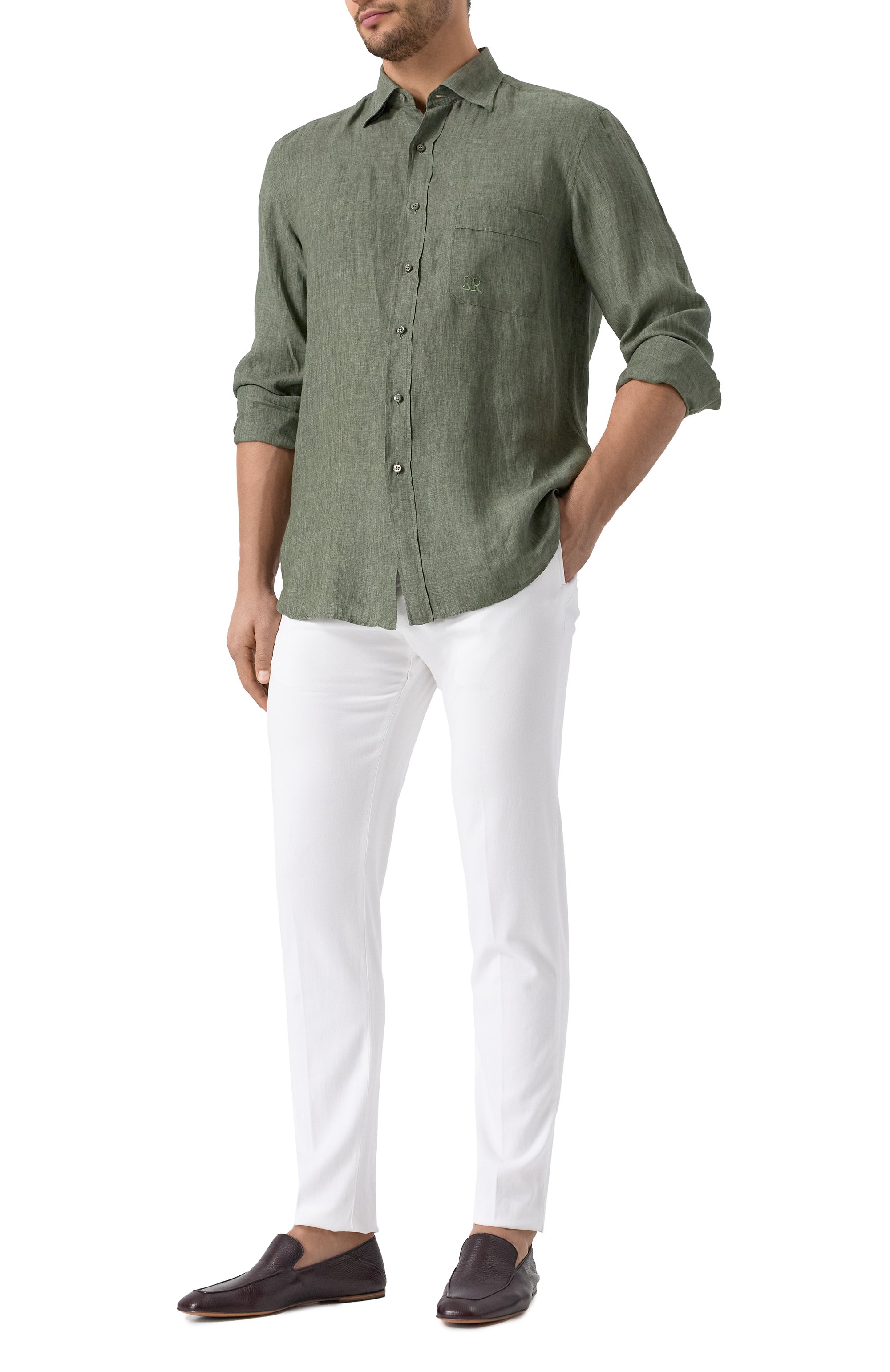 Брюки из лиоцелла KITON, арт. UPLACK0606F14, фото 2