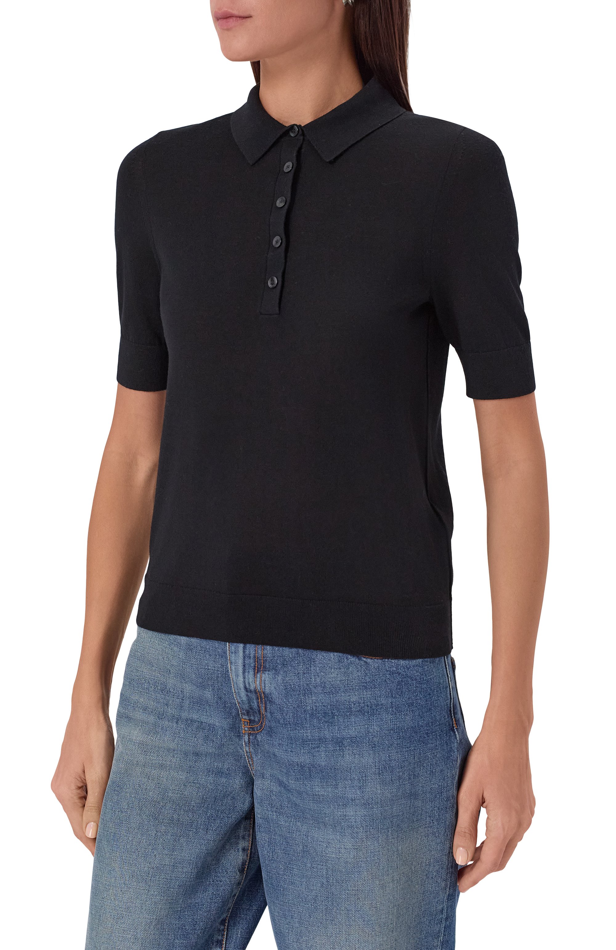 Шерстяное поло BOSS, арт. 50545015, фото 3