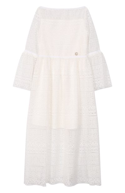 Хлопковое платье ELIE SAAB JUNIOR, арт. EFAB118 MX/TS1124_001