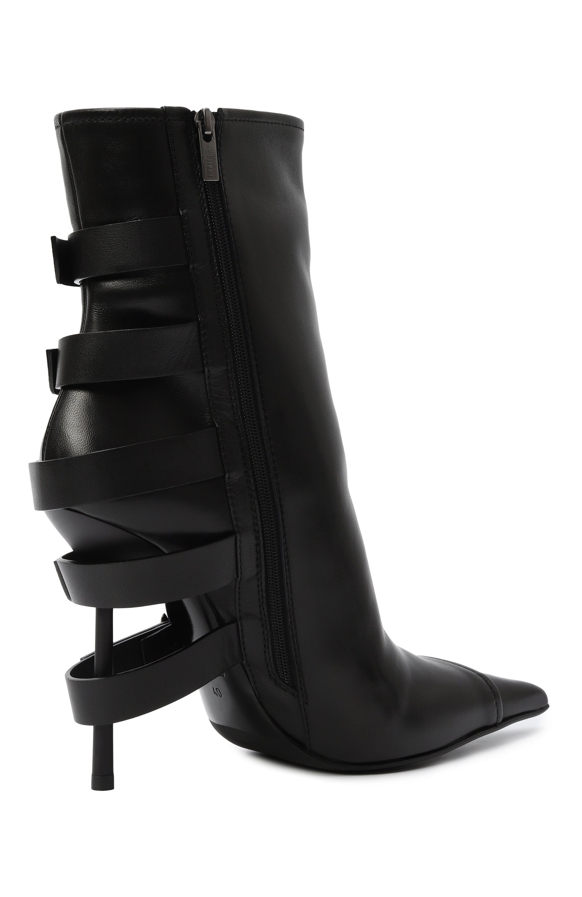 Кожаные ботильоны courtney LE SILLA, арт. 4287C100BYPPGL0, фото 5