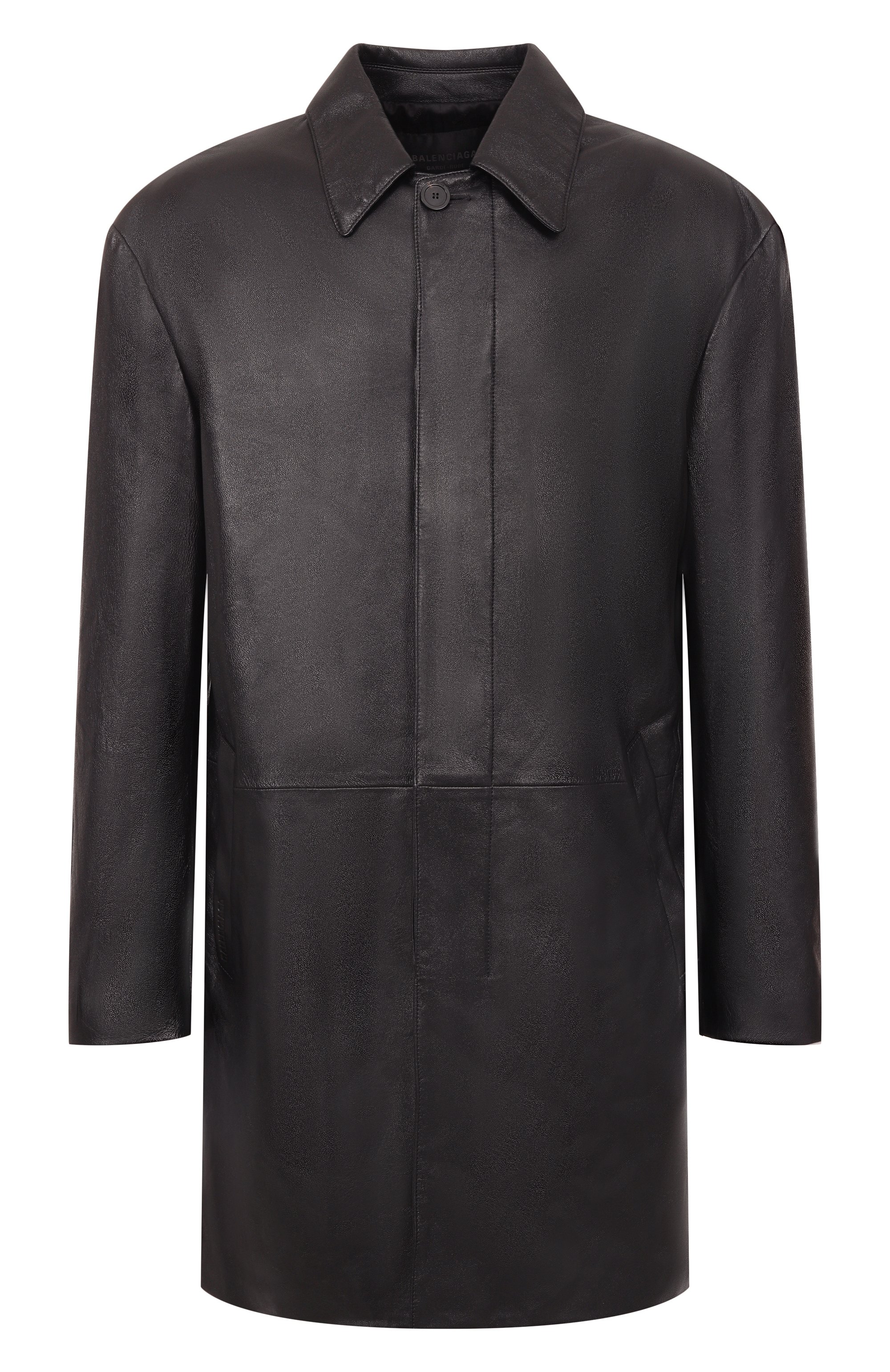 Кожаное пальто BALENCIAGA, арт. 849986/TNS13, фото 1