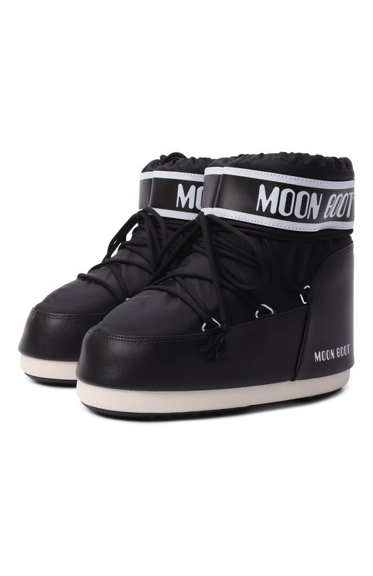 Текстильные полусапоги Icon Low Moon Boot 80D1409340 Чёрный 80D1409340