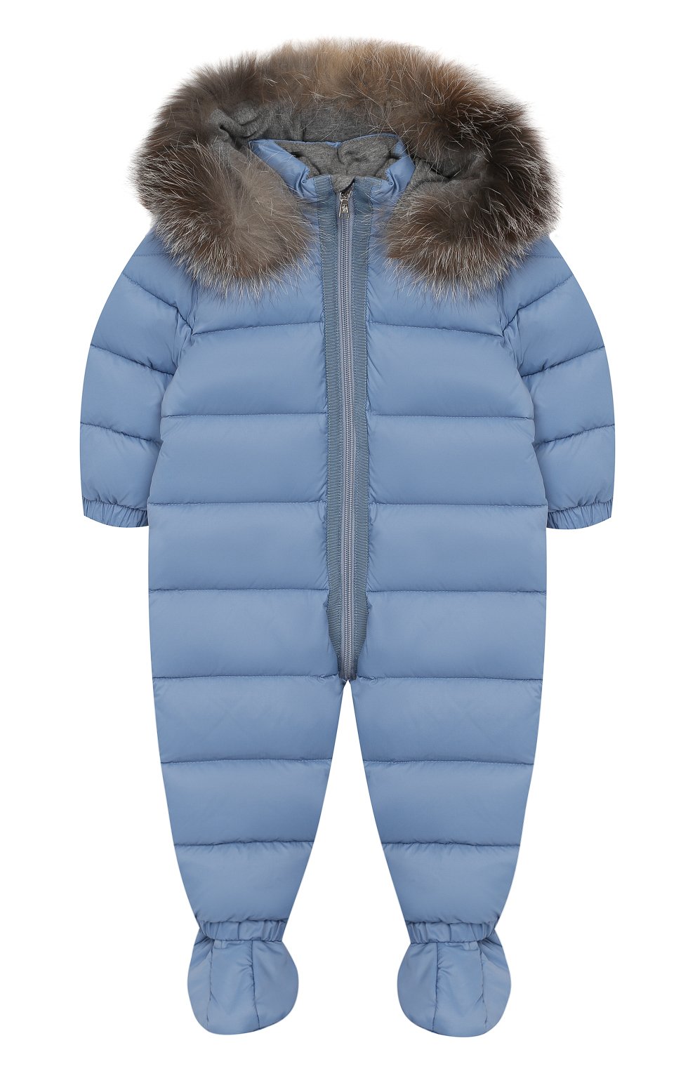 Комплект из пухового комбинезона и пинеток MONCLER ENFANT, арт. D2-951-14361-15-53079/3M-18M, фото 1