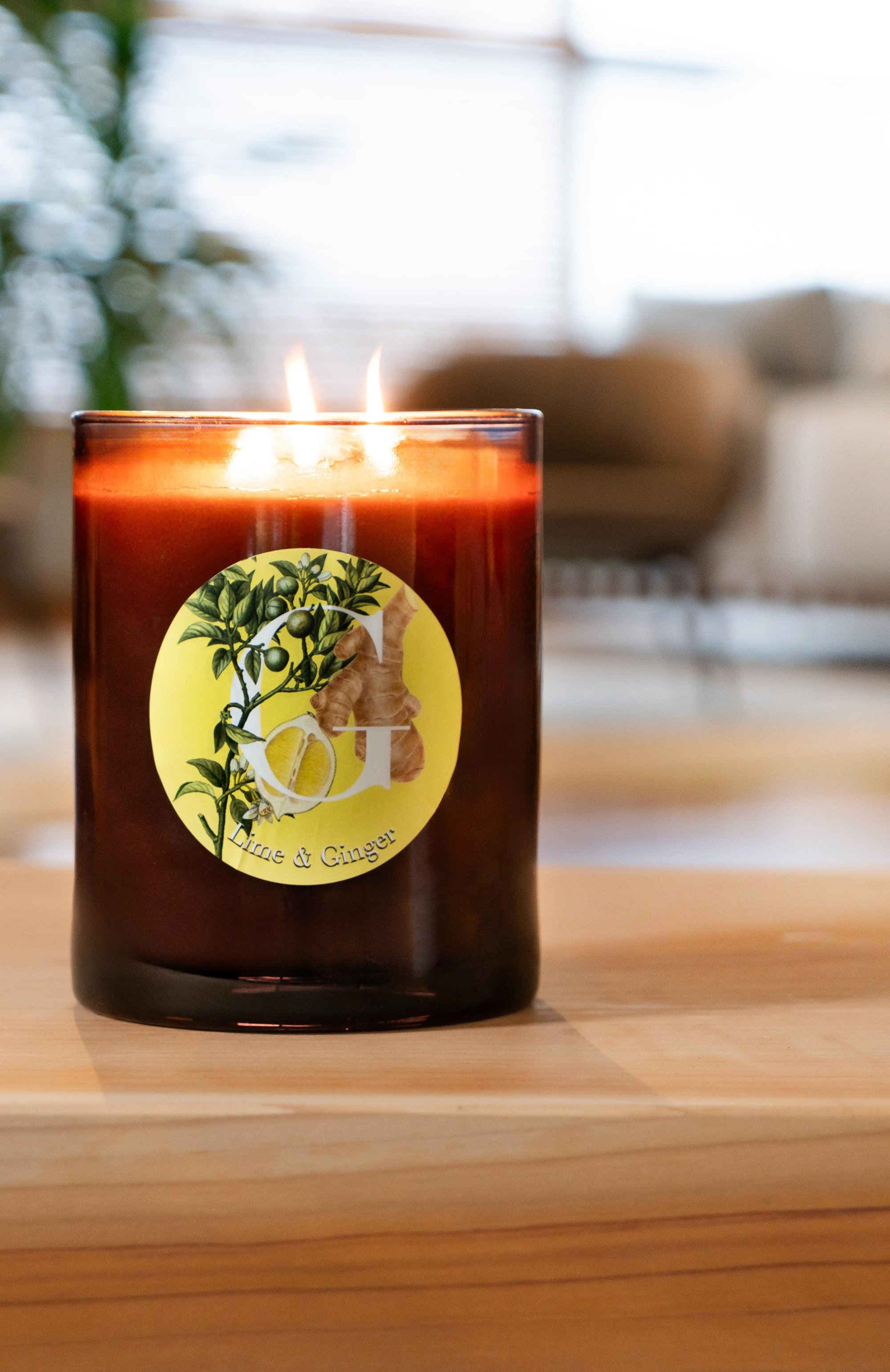 Свеча lime & ginger (900g) PERNICI, арт. 8001962086578, фото 2
