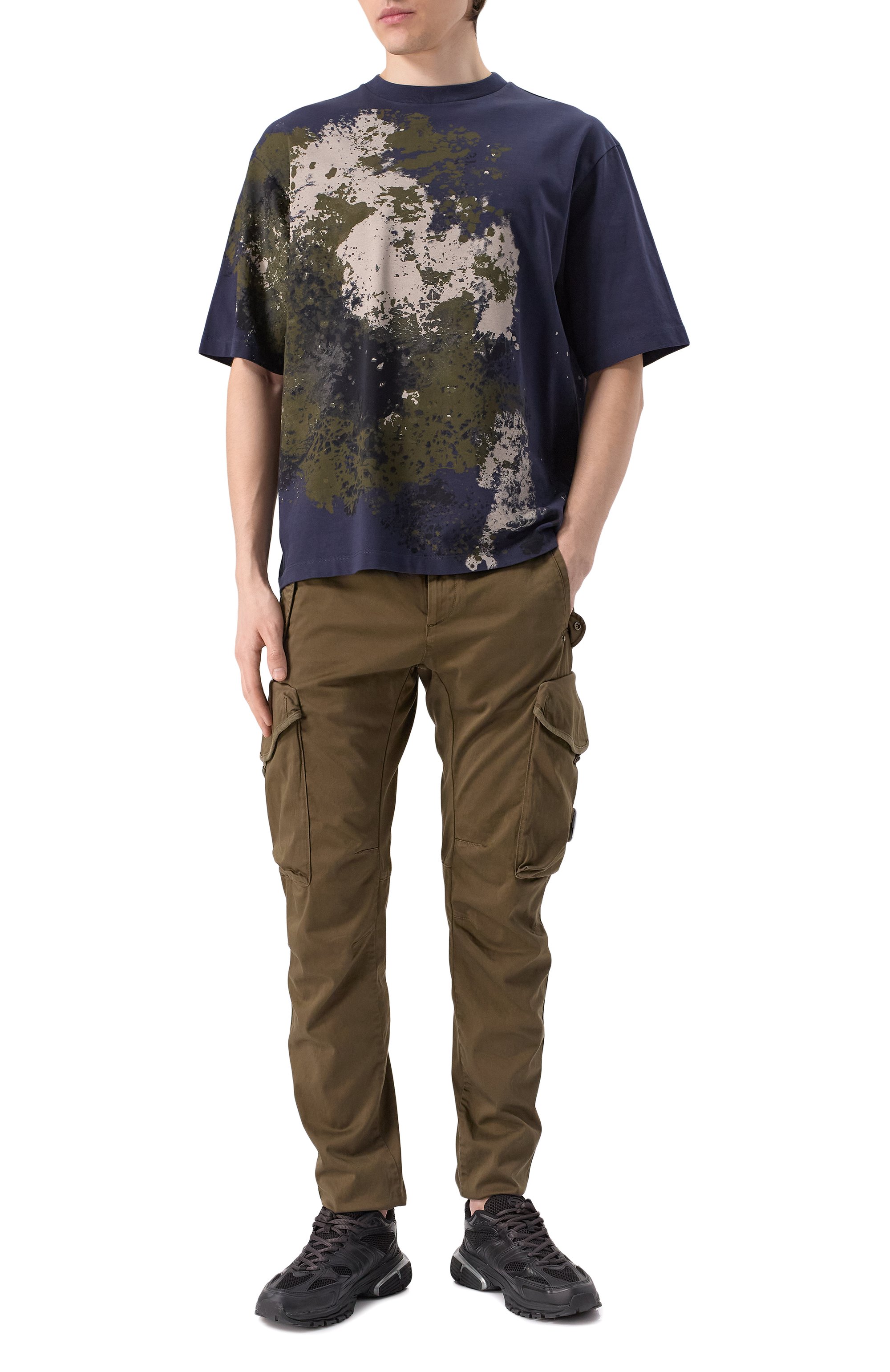 Хлопковая футболка DSQUARED2, арт. S74GD1420/D20033, фото 2