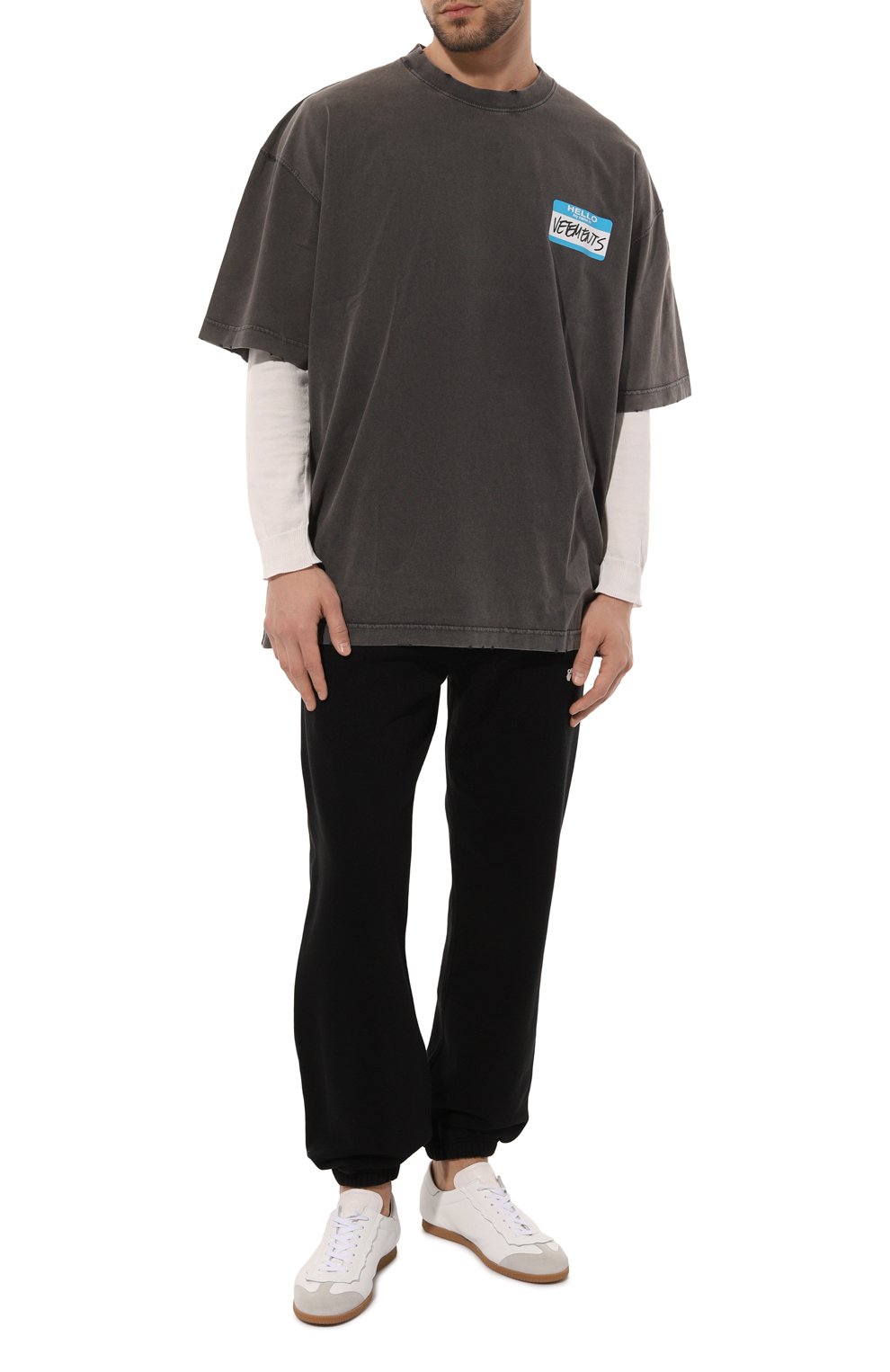 Хлопковая футболка VETEMENTS, арт. UE63TR640B, фото 6
