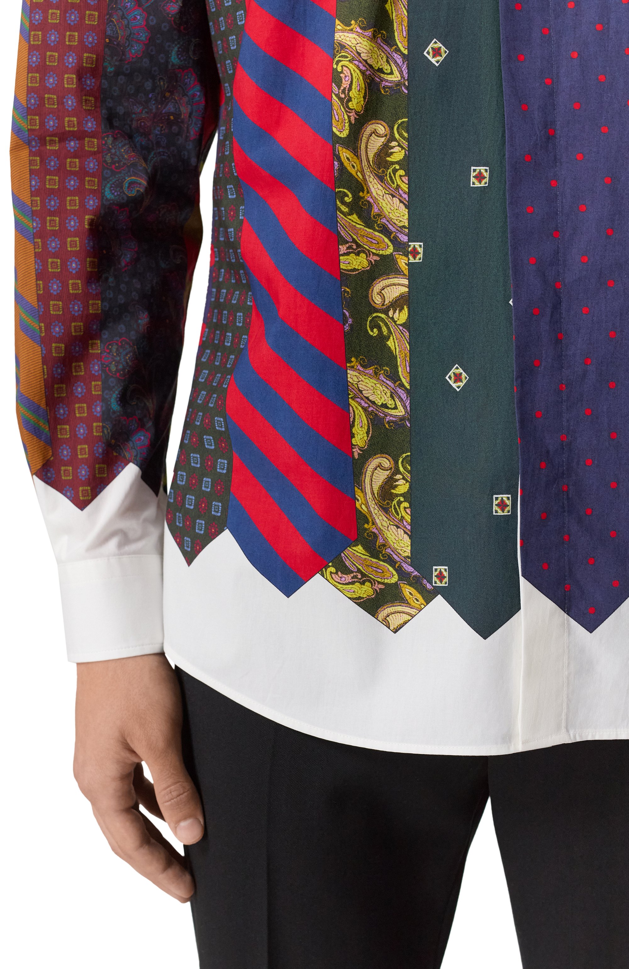 Хлопковая рубашка MOSCHINO, арт. A0234/5255, фото 5