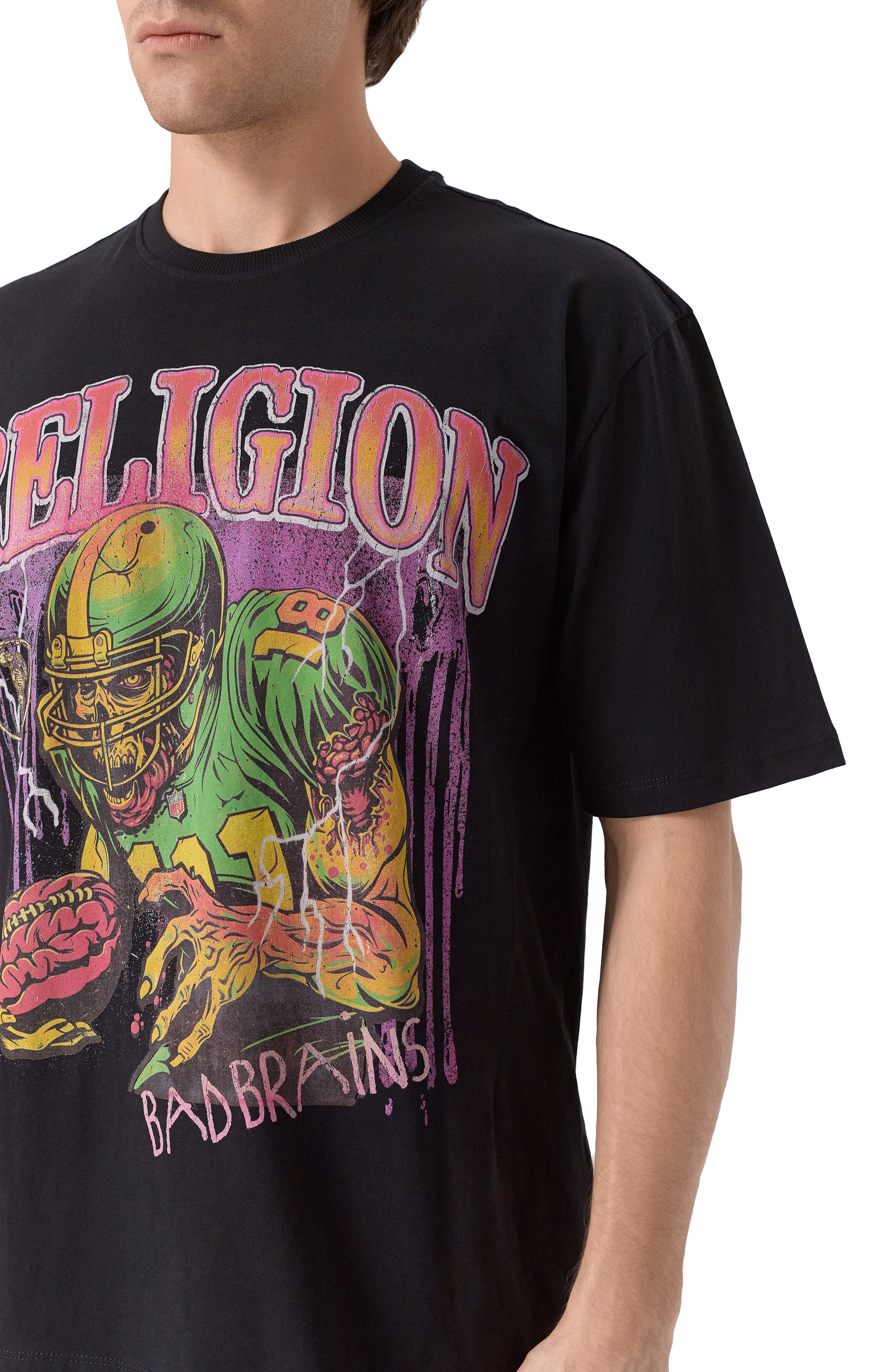 Хлопковая футболка RELIGION, арт. 15BBNN97, фото 5