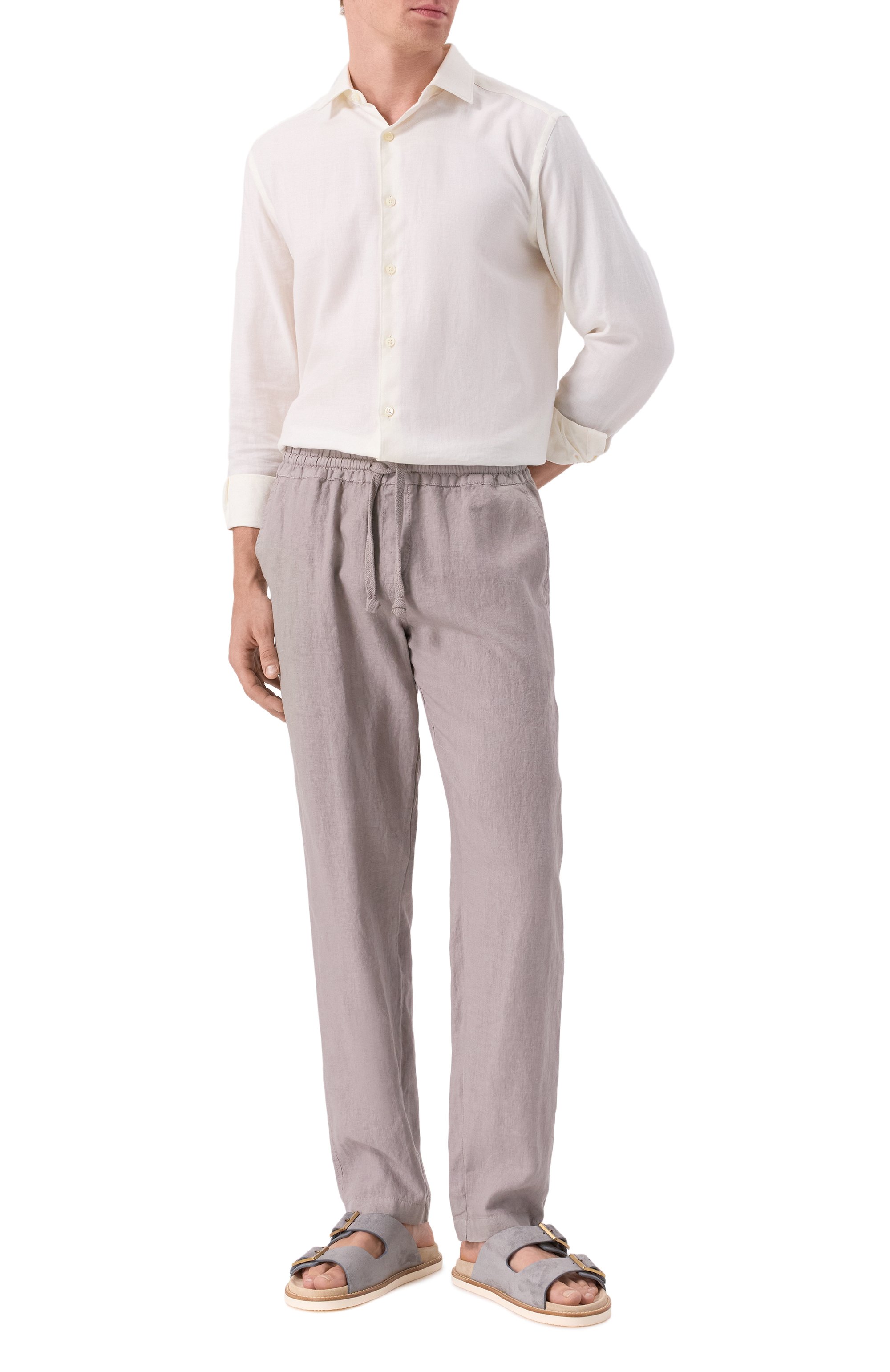 Замшевые шлепанцы urban BRUNELLO CUCINELLI, арт. MZUSILY235, фото 2