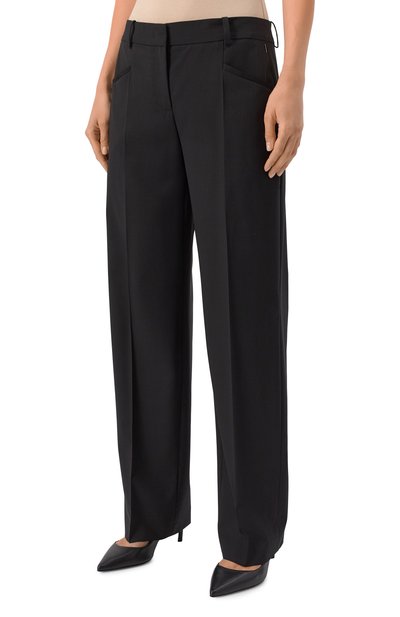 Шерстяные брюки BOSS, арт. 50546613, фото 3