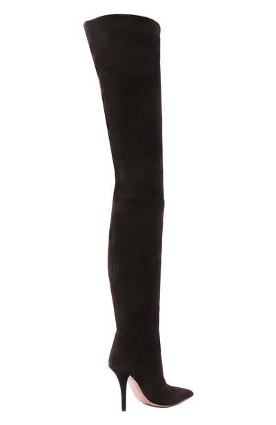 Замшевые ботфорты jessica 105 PARIS TEXAS темно-коричневого цвета по цене 170000 руб., арт. PX1796/XV003, фото 5 Замшевые ботфорты jessica 105 PARIS TEXAS, арт. PX1796/XV003, фото 5