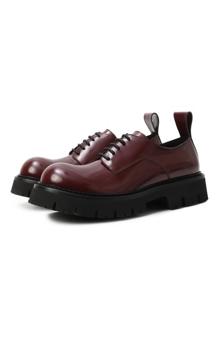 Мужские кожаные дерби MOSCHINO, арт. MB10504G0N/GB5
