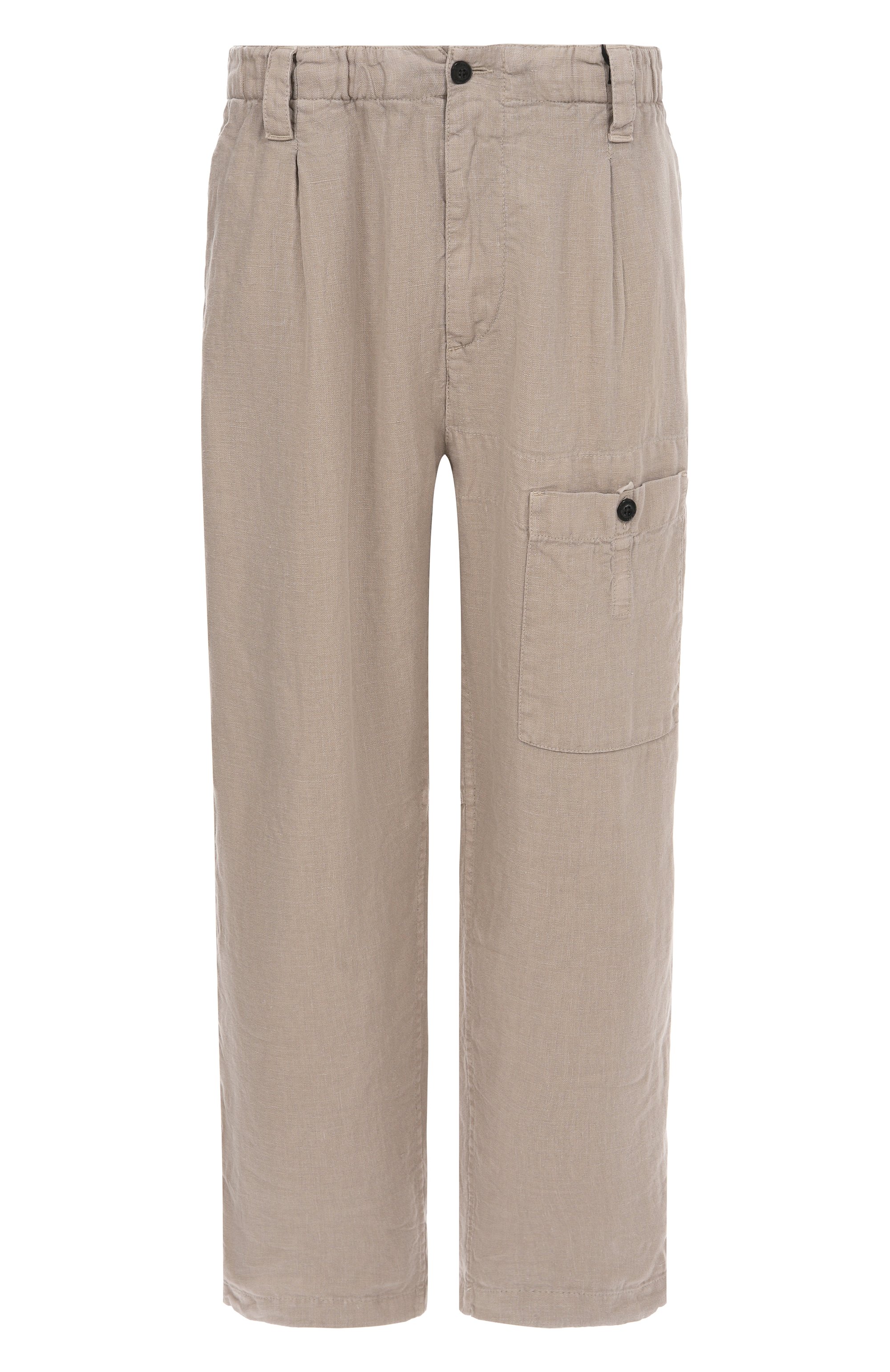 Льняные брюки C.P. COMPANY, арт. 18CMPA270A1103410, фото 1