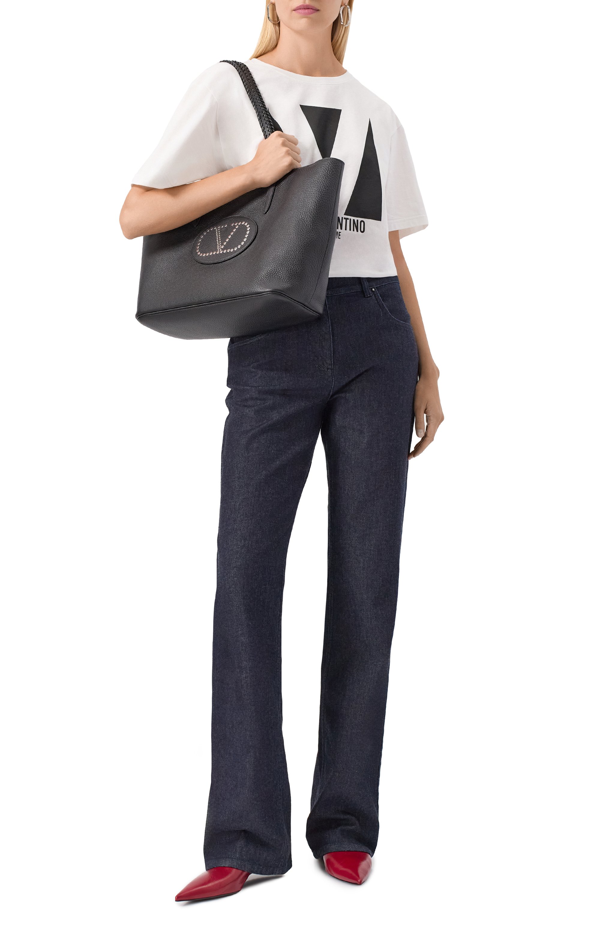 Сумка-тоут nellcôte VALENTINO, арт. 7W2B0R75/BTB, фото 7