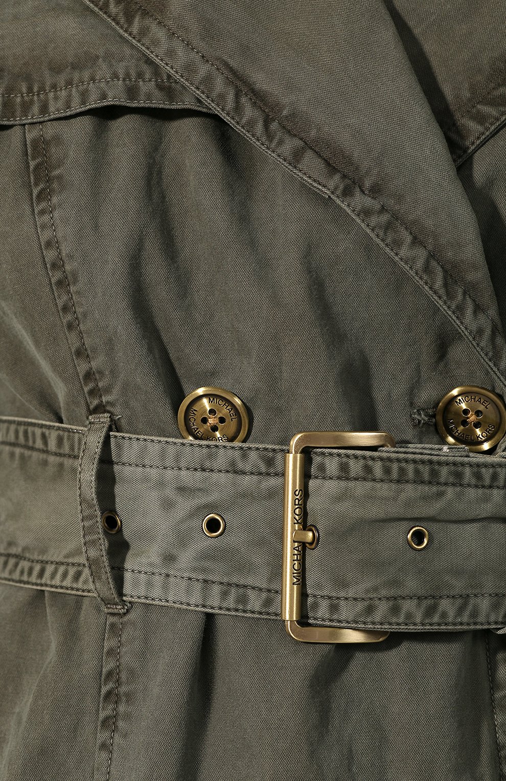 Хлопковый тренч MICHAEL MICHAEL KORS, арт. MH92J3HD0X, фото 5