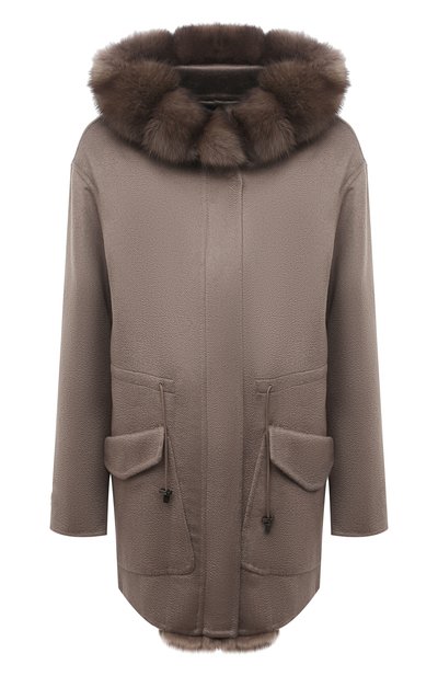 Женское кашемировое пальто MANZONI24, арт. 21M324-WS1Z/38-46