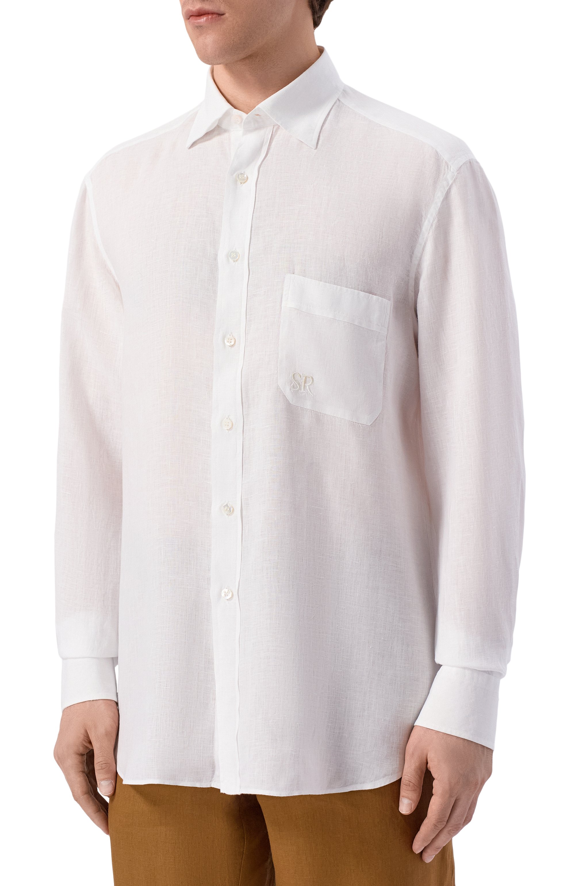 Льняная рубашка STEFANO RICCI, арт. MC007783/BX2922, фото 3