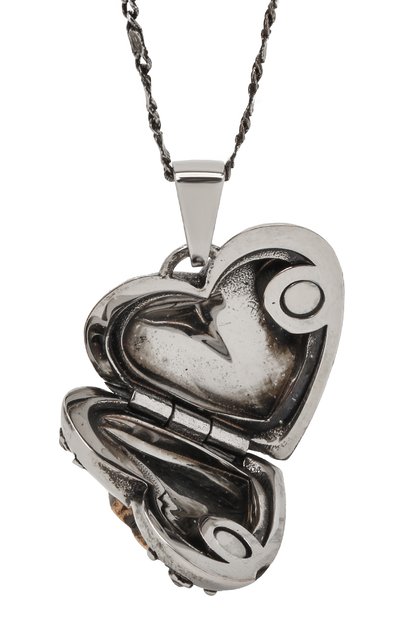 Кулон на цепочке ALEXANDER MCQUEEN серебряного цвета по цене 67150 руб., арт. 640268/J160Z/S, фото 3 Кулон на цепочке ALEXANDER MCQUEEN, арт. 640268/J160Z/S, фото 3