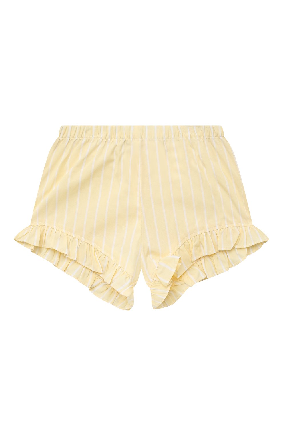 Комплект из топа и шорт IL GUFO желтого цвета по цене 13050 руб., арт. P23DP421C4097/24M-36M, фото 5 Комплект из топа и шорт IL GUFO, арт. P23DP421C4097/24M-36M, фото 5