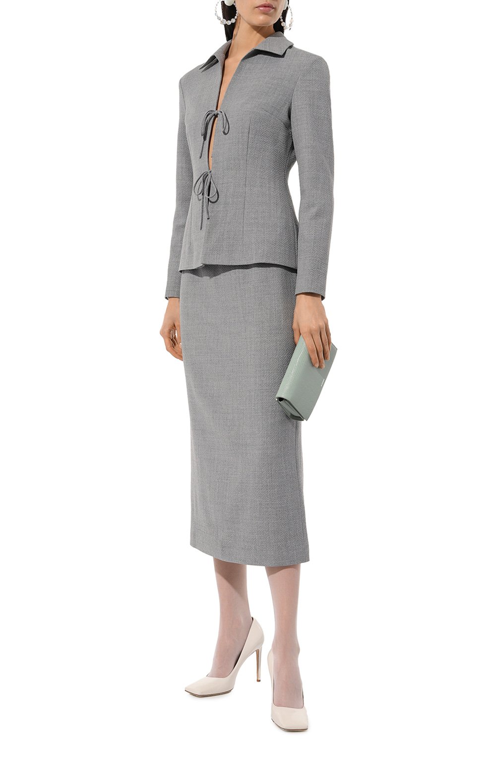 Шерстяная юбка LUDA NIKISHINA, арт. SK/TILDA/GREY, фото 2