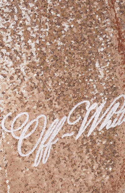 Платье с пайетками OFF-WHITE, арт. 0WDB301R21FAB001, фото 5