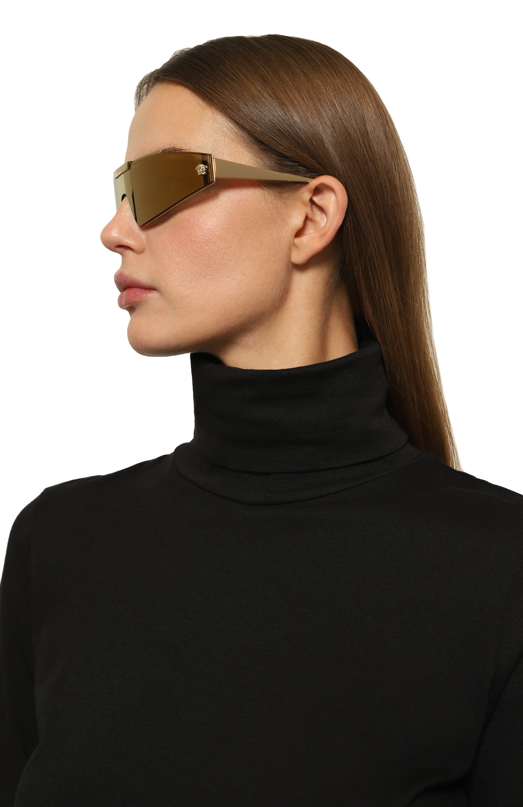 Солнцезащитные очки с клипоном VERSACE, а рт. 2265-100287, фото 3