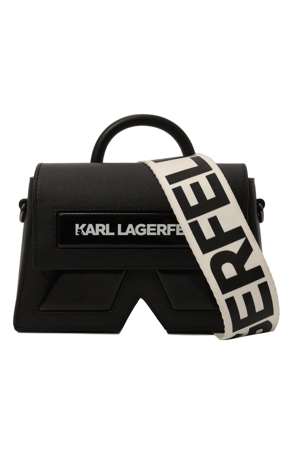 Сумка KARL LAGERFELD KIDS черного цвета по цене 14100 руб., арт. Z30343, фото 4 Сумка KARL LAGERFELD KIDS, арт. Z30343, фото 4