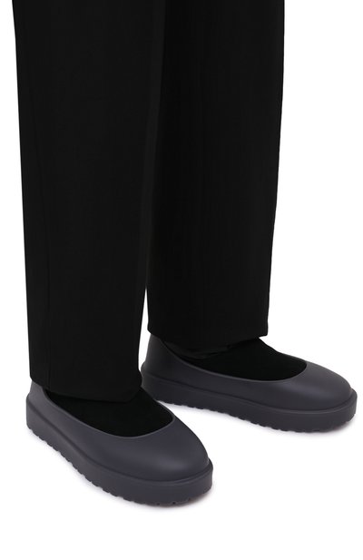 Комбинированные сапоги UGG, арт. 1120847_BLK, фото 3