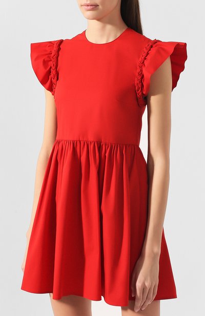 Хлопковое платье REDVALENTINO, арт. RR0VAD50/0VU, фото 3