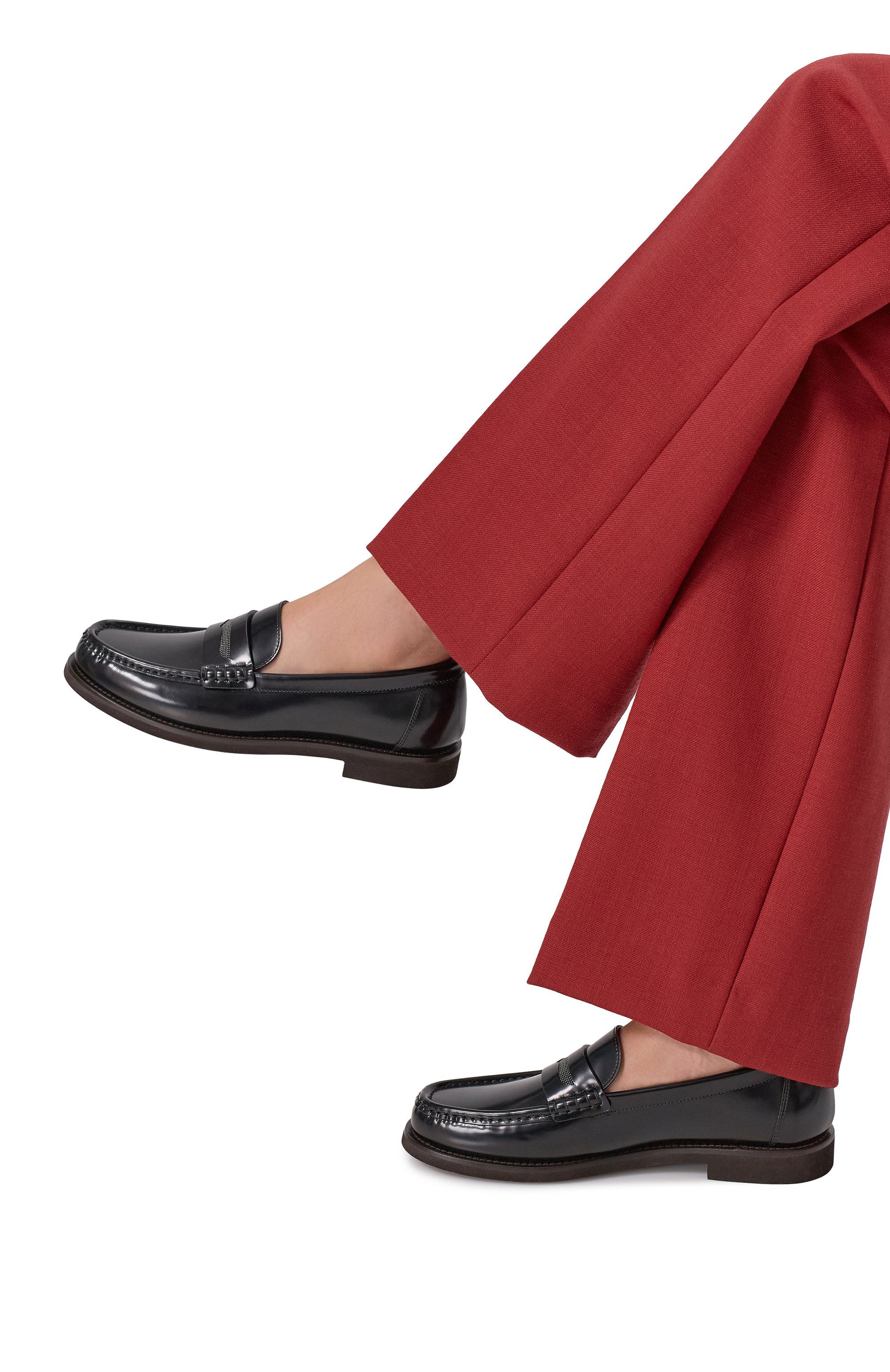 Кожаные пенни-лоферы BRUNELLO CUCINELLI, арт. MZVNG3011P, фото 2