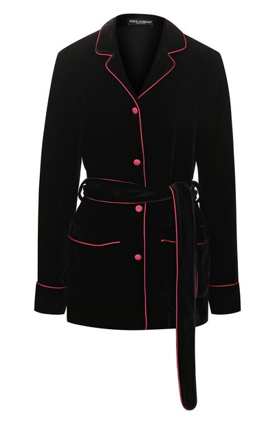 Бархатная рубашка DOLCE & GABBANA, арт. F5I89T/FUVKQ, фото 1