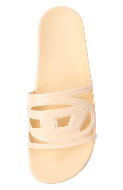 Шлепанцы sa-clyde DIESEL кремового цвета по цене 9895 руб., арт. Y03842/P7519, фото 5 Шлепанцы sa-clyde DIESEL, арт. Y03842/P7519, фото 5