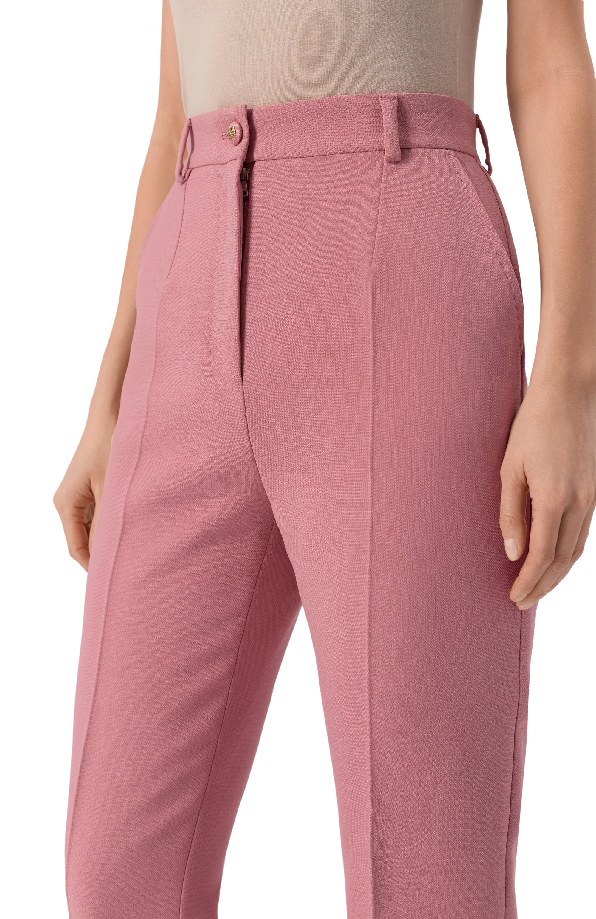 Шерстяные брюки DOLCE & GABBANA, арт. FTAM2T/FU2L8, фото 5