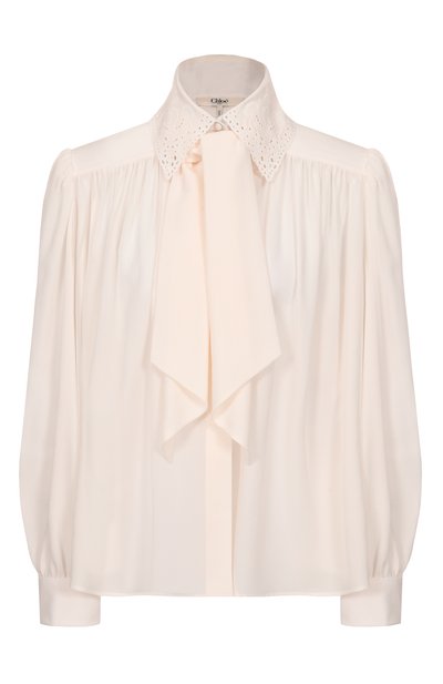 Женская шелковая блузка CHLOÉ, арт. CH25WHT75005