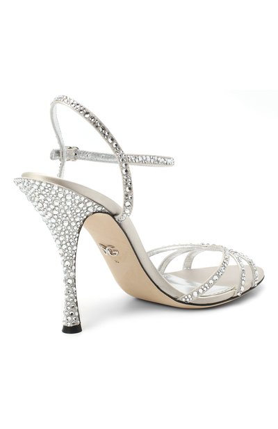 Текстильные босоножки keira DOLCE & GABBANA, арт. CR0704/AV706, фото 4