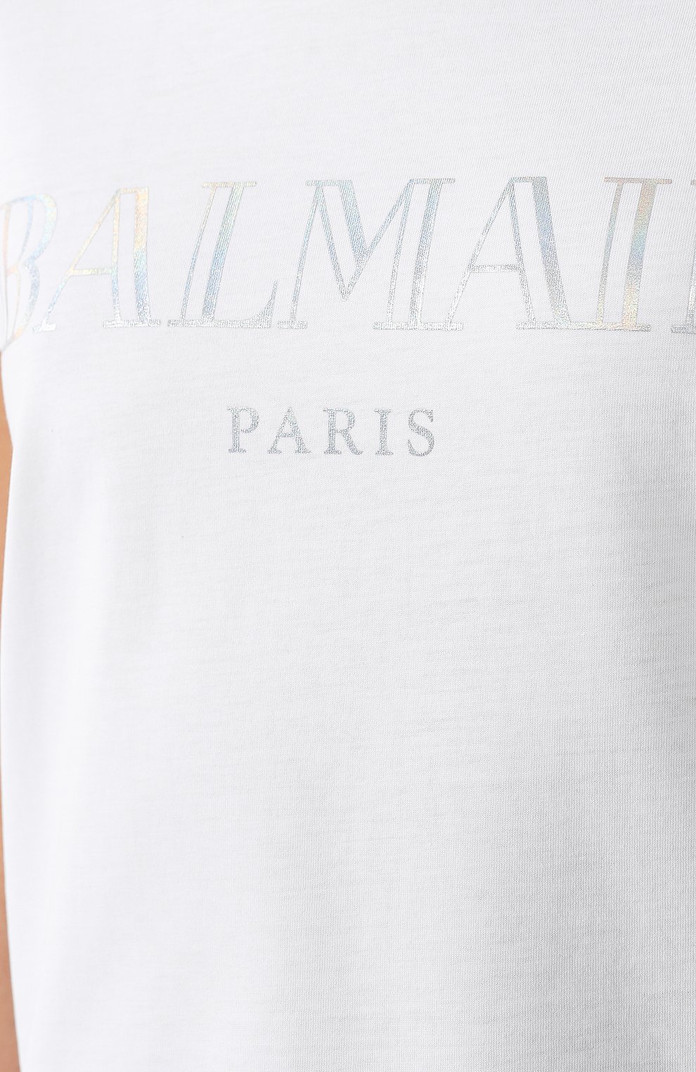 Хлопковая футболка с логотипом бренда BALMAIN, арт. PF01000/I015, фото 5