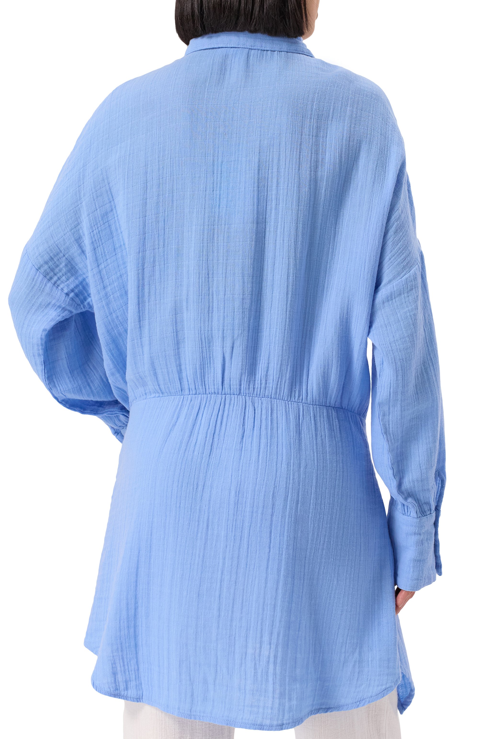 Хлопковая рубашка MELISSA ODABASH, арт. SARA CR, фото 4