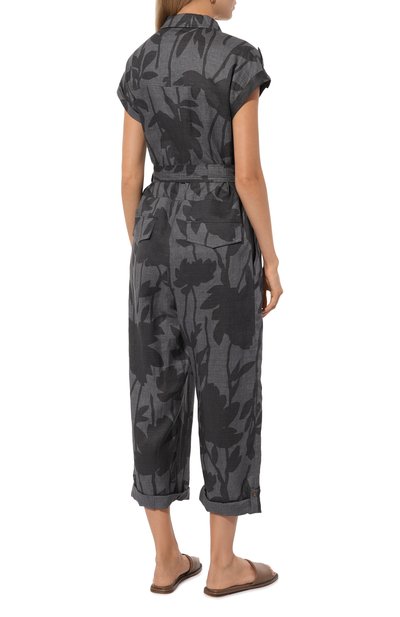 Льняной комбинезон BRUNELLO CUCINELLI, арт. MB650BF289, фото 4