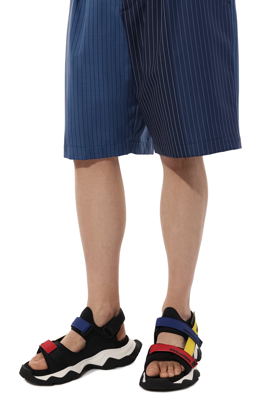 Комбинированные сандалии wave DSQUARED2, арт. FSM0078, фото 3