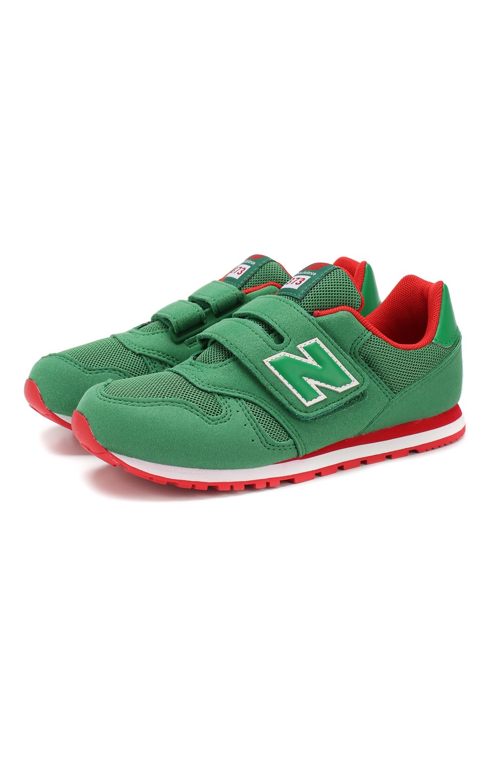 Кроссовки 373 с застежками велькро NEW BALANCE, арт. YV373GR/M, фото 1