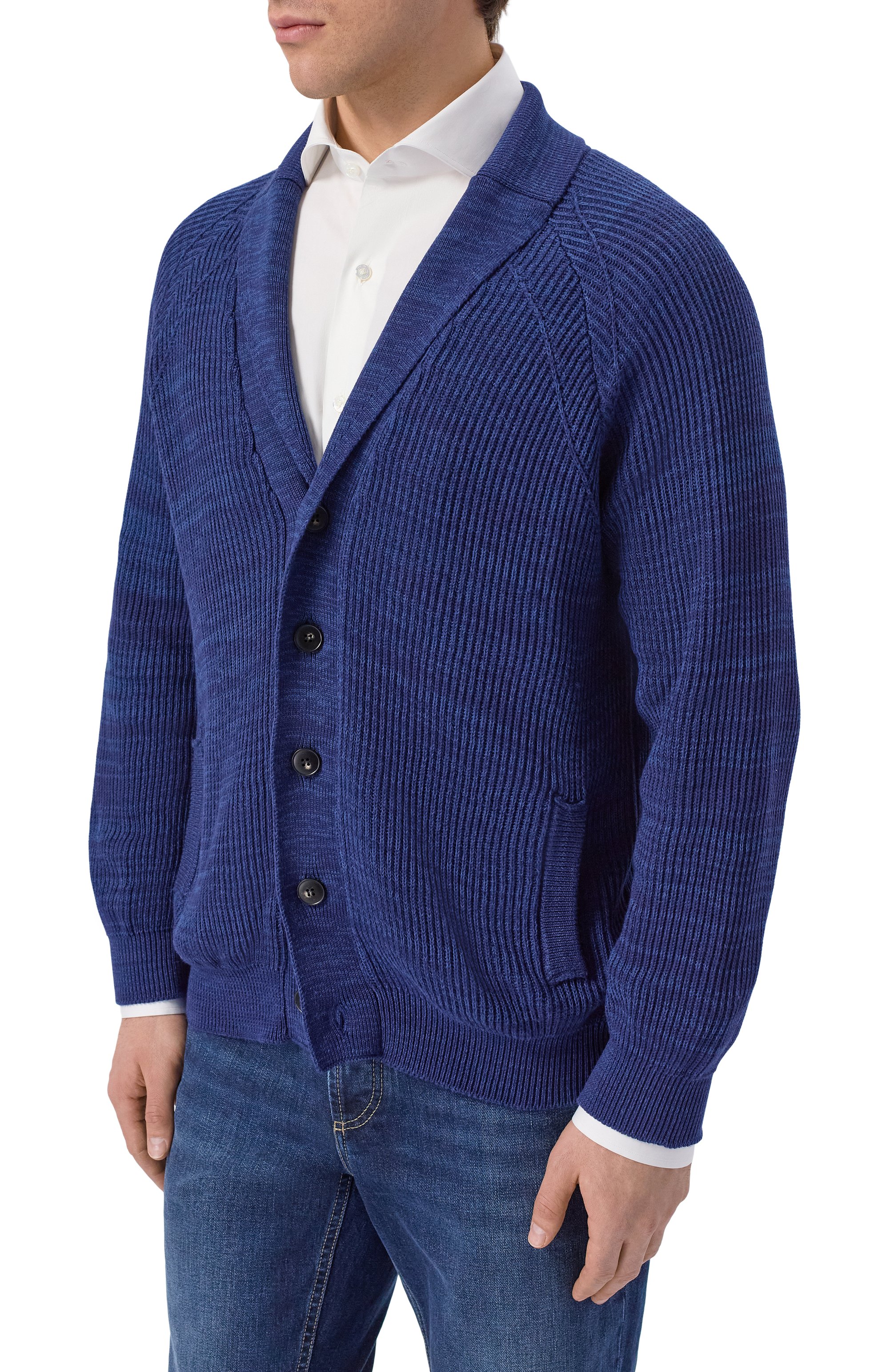 Хлопковый кардиган CANALI, арт. C1182/MK02469, фото 3