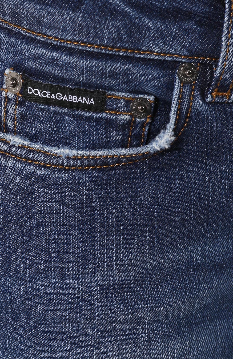 Джинсы с потертостями DOLCE & GABBANA, арт. FTAH7D/G898Q, фото 5