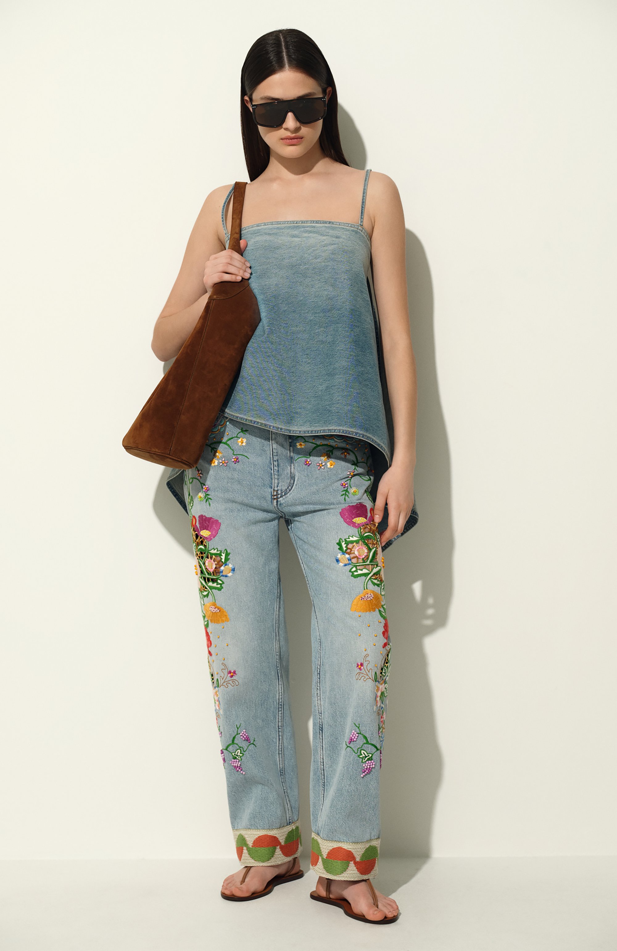 Сумка-тоут le 5 à 7 SAINT LAURENT, арт. 793088/008IW, фото 9