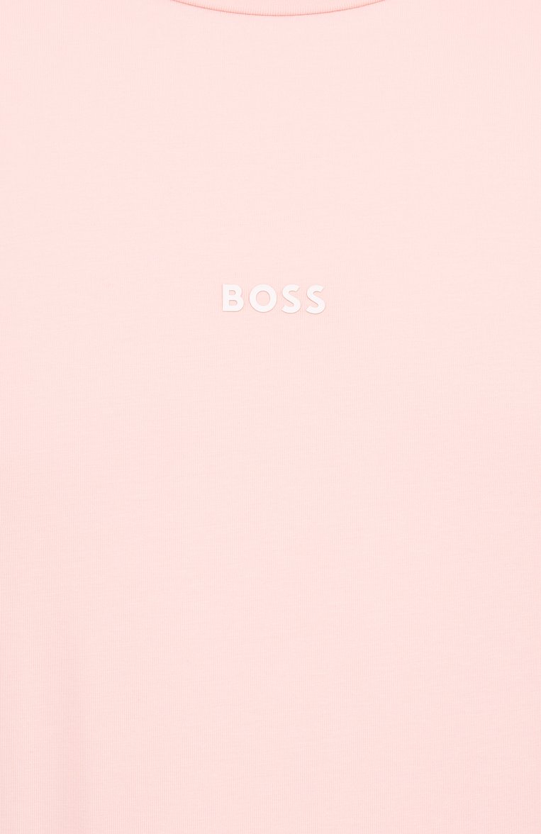 Хлопковая футболка BOSS ORANGE, арт. 50473278, фото 1