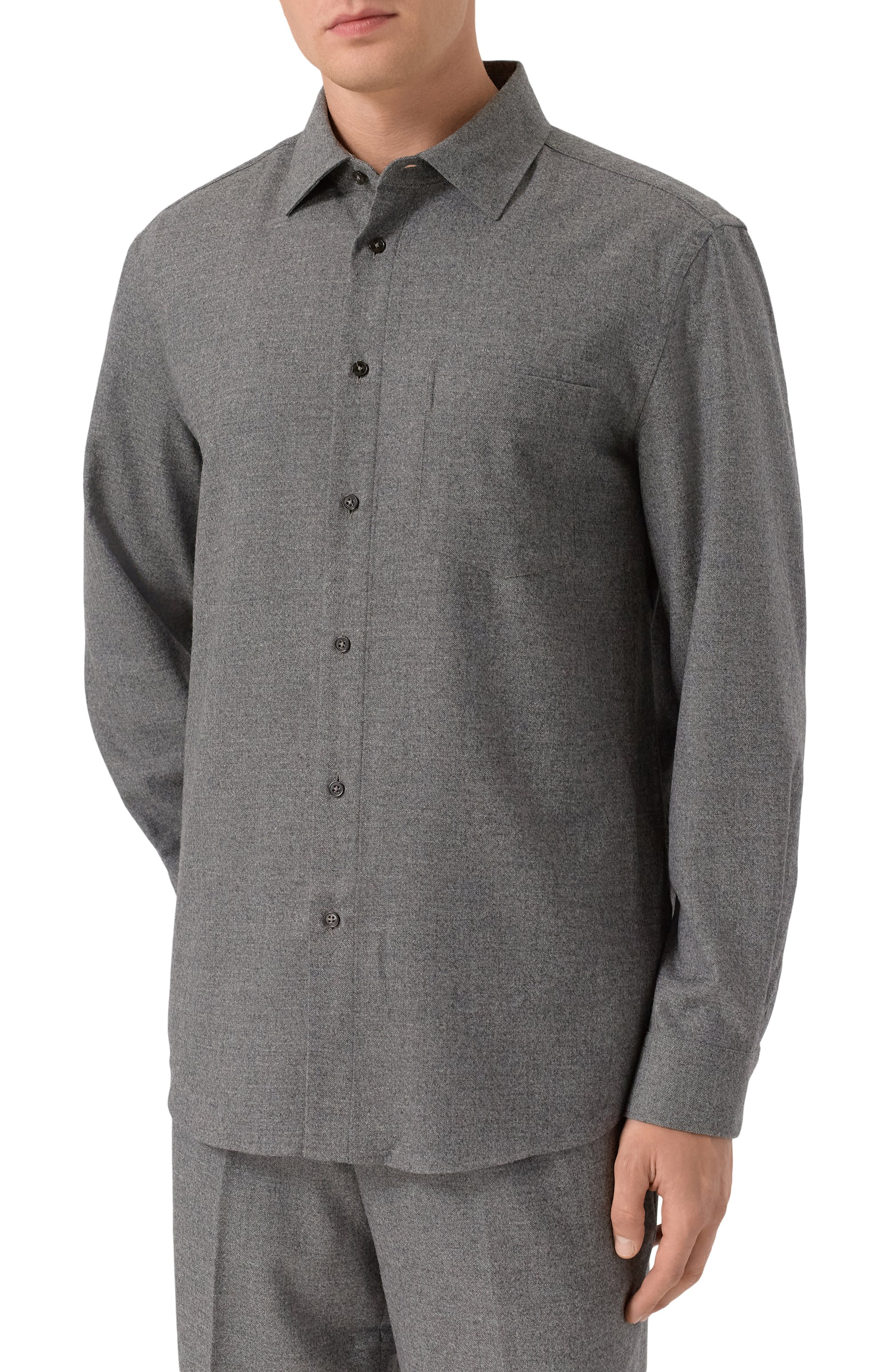 Шерстяная рубашка 12 STOREEZ, арт. 129508, фото 3