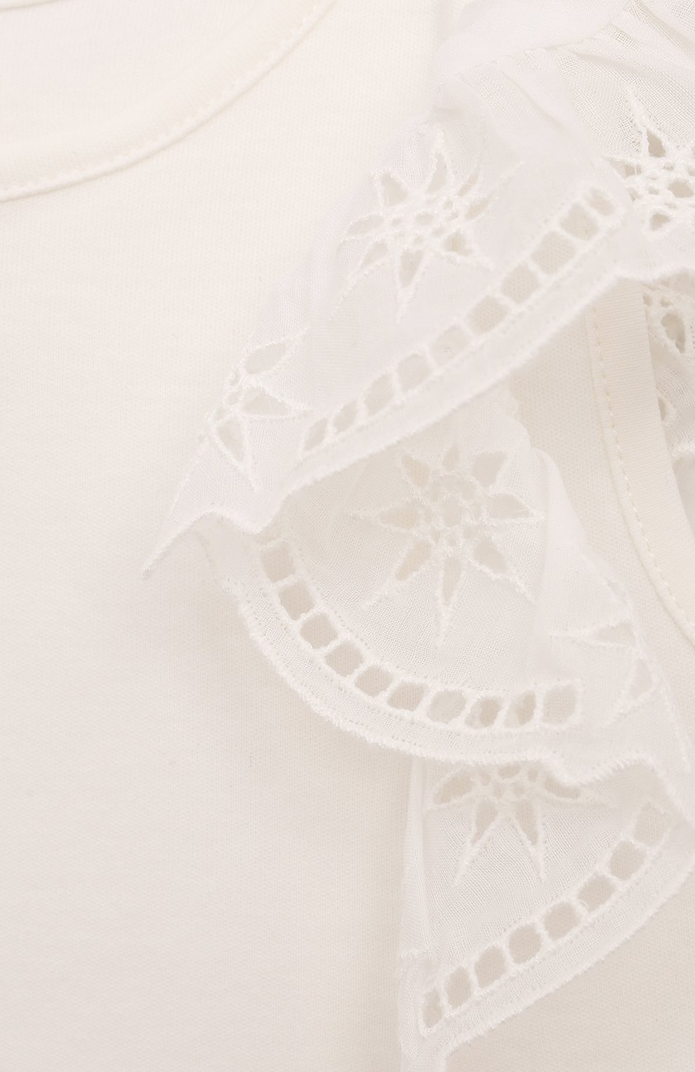 Хлопковый топ CHLOÉ, арт. C20042, фото 3