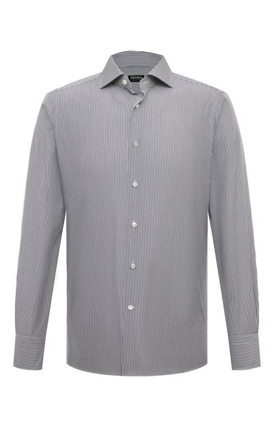 Мужская хлопковая рубашка ZEGNA, арт. 701013A7/9MS0BA